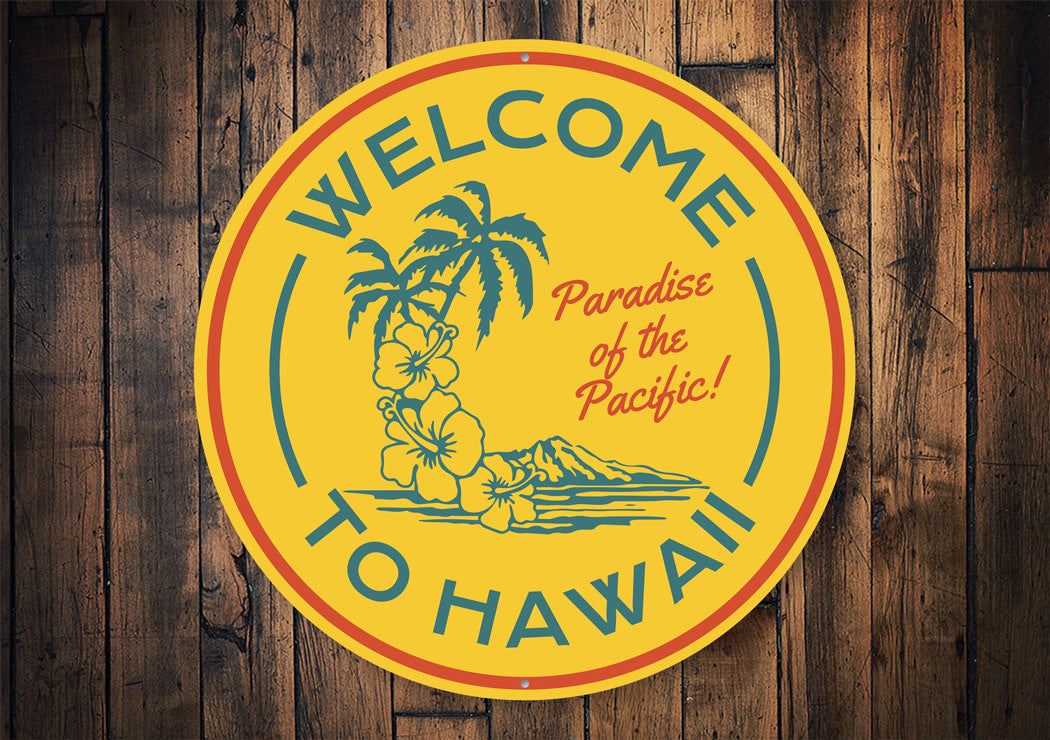 Hawaii Welcome Sign