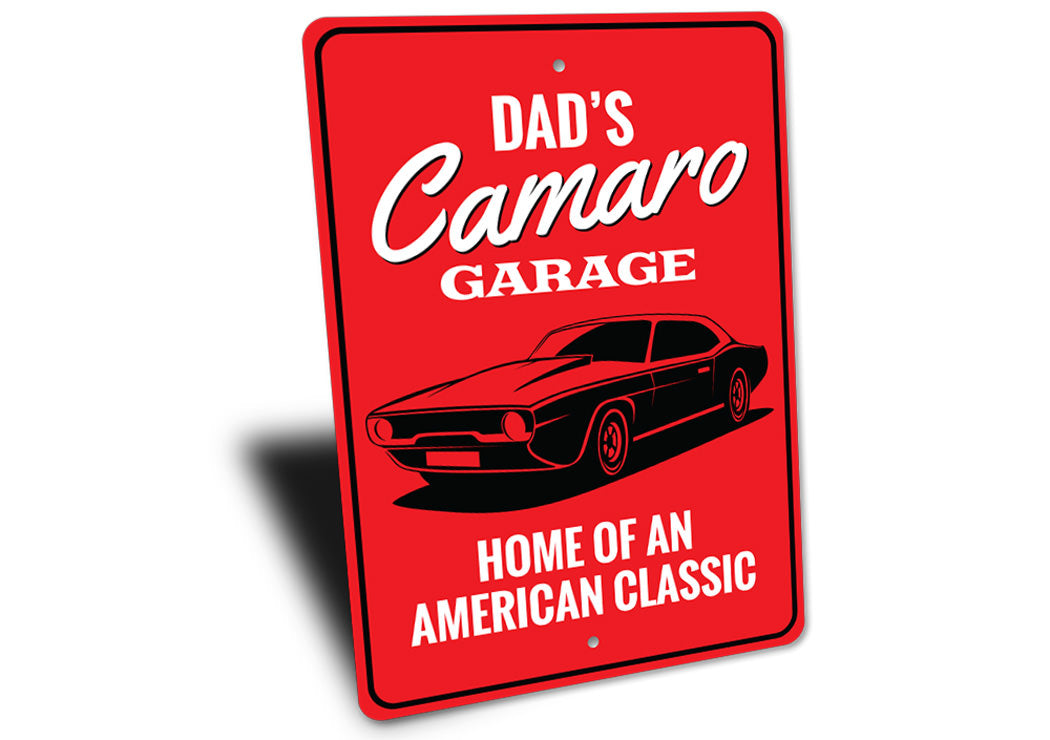 Camaro Garage Sign