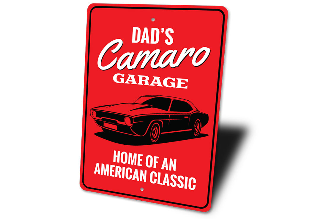 Camaro Garage Sign