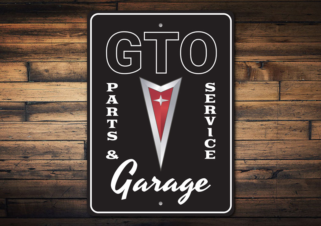 GTO Parts Sign