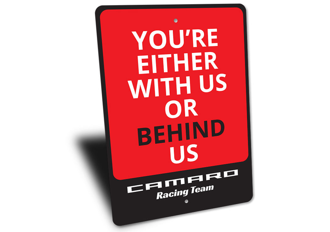 Camaro Racing Sign