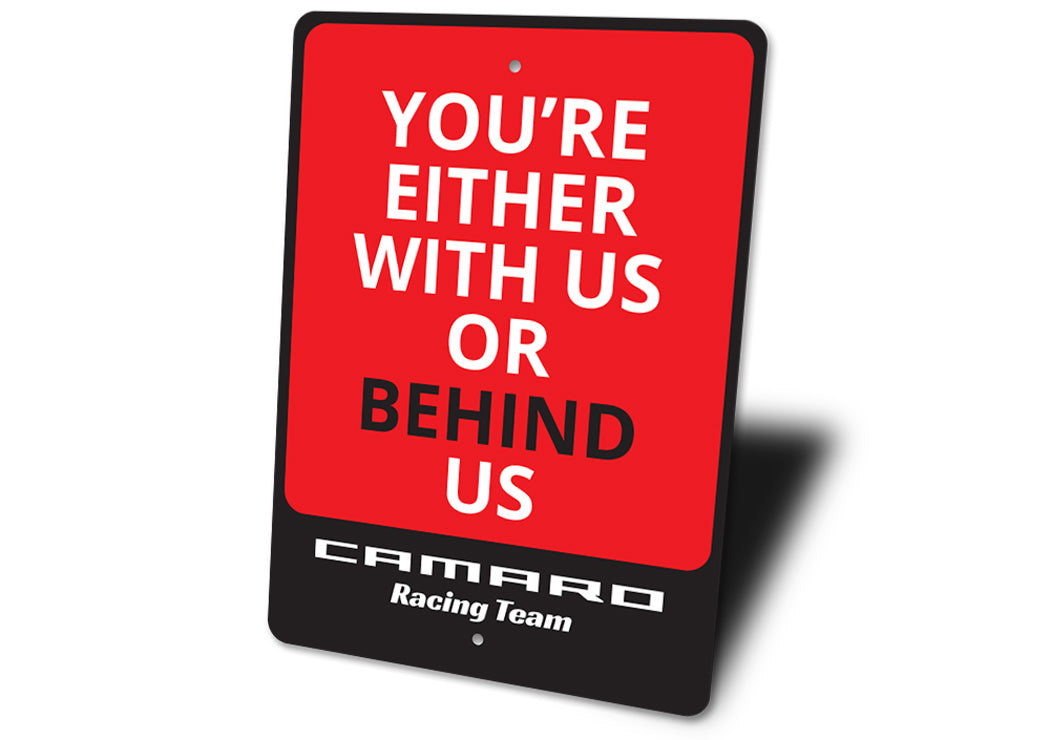 Camaro Racing Sign