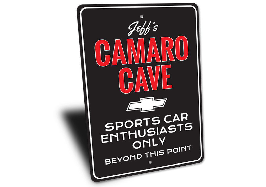 Camaro Man Cave Sign