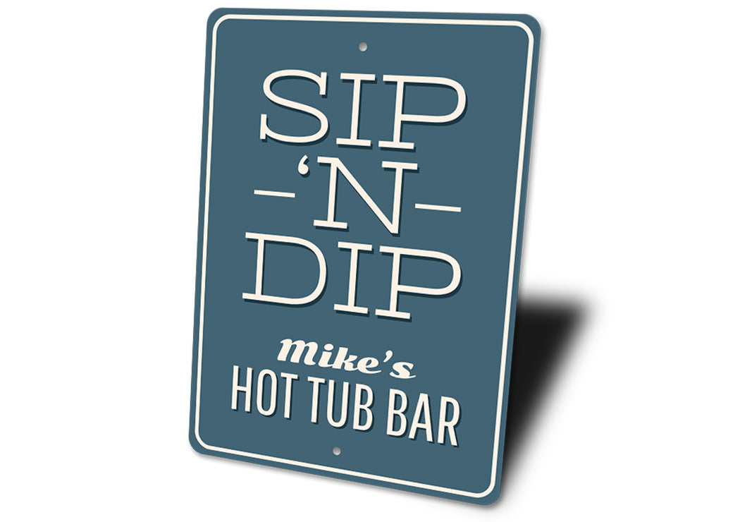 Sip N Dip Sign