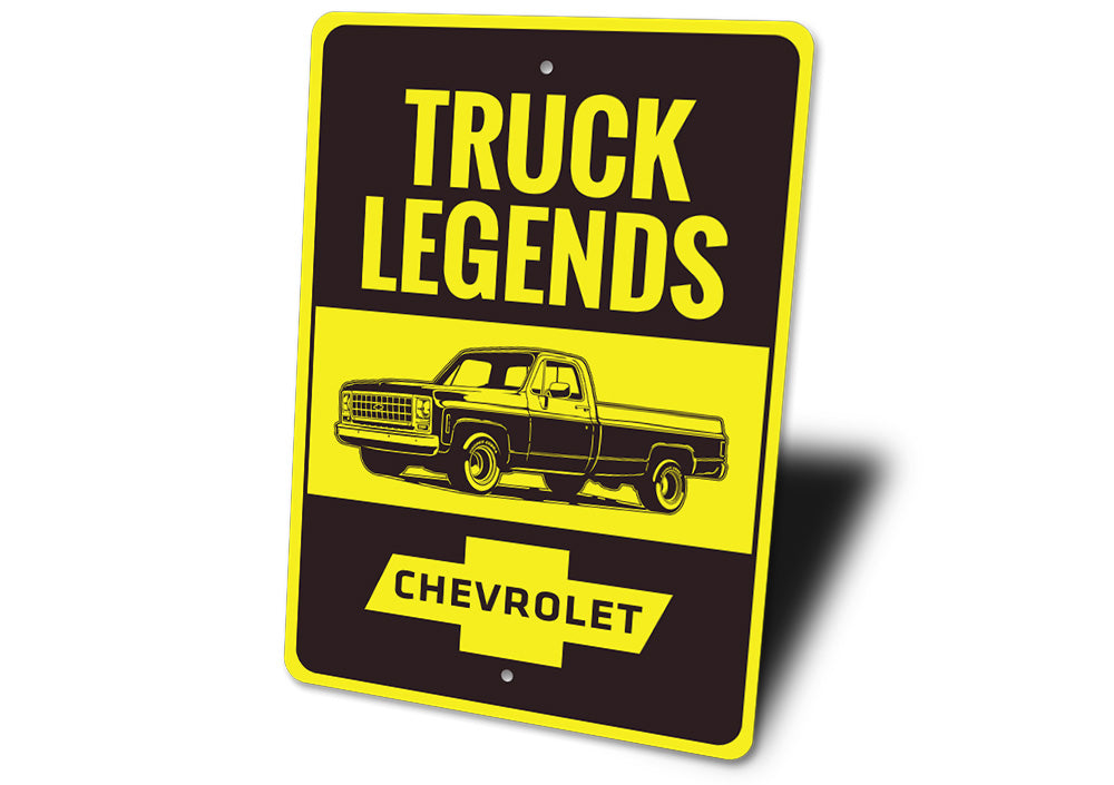 Truck Legends Sign