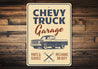 Chevy Truck Garage Sign