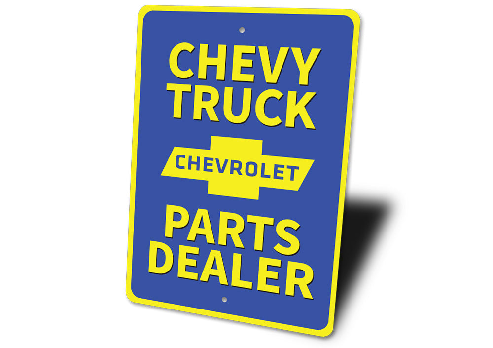 Chevy Truck Parts Sign