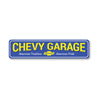 Chevy Garage, Chevy Owner Gift Sign, Garage Metal Decor