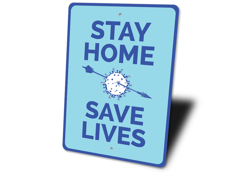 Stay Home Sign