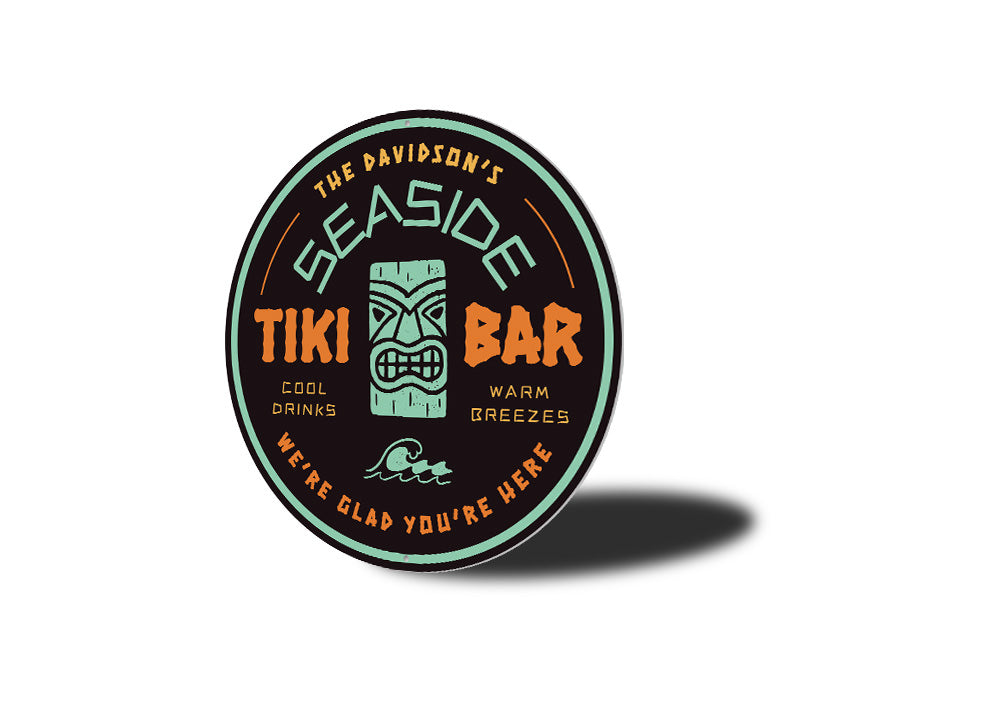 Seaside Tiki Bar Sign