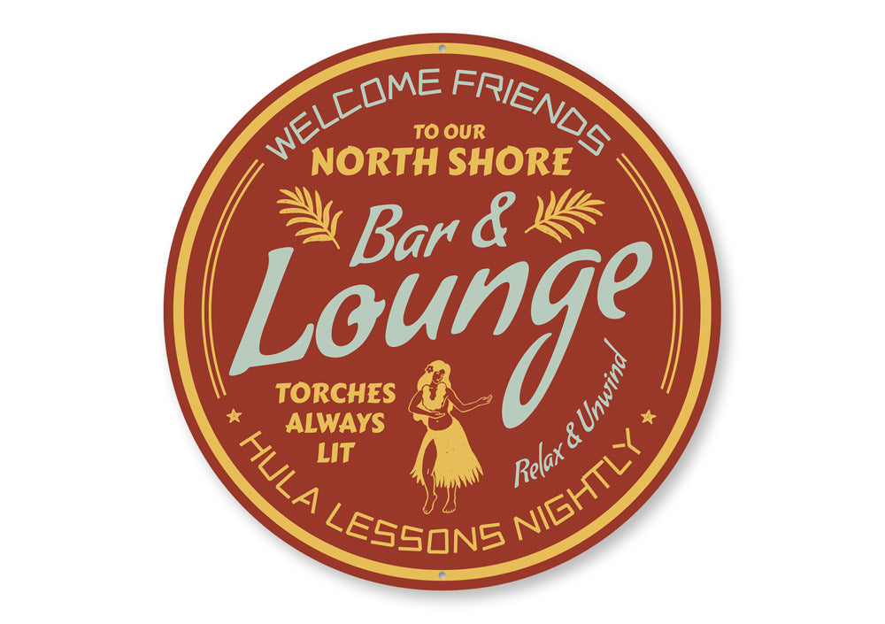 North Shore Bar Lounge Sign