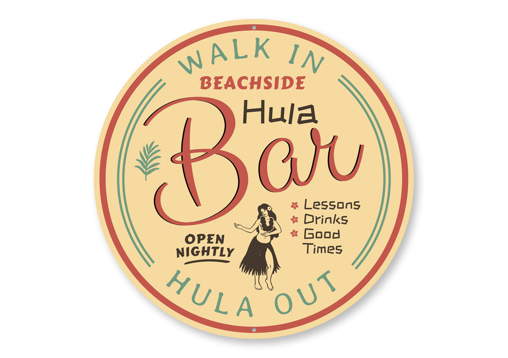 Hula Bar Sign