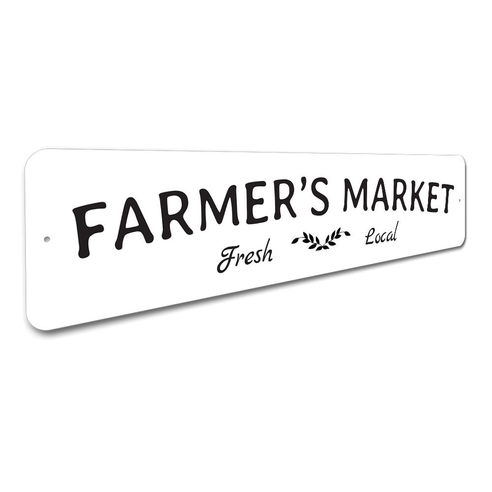 Farmer's Market Sign, Farm Sign, Goods Sign, Barn Aluminum Sign