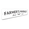 Farmer's Market Sign, Farm Sign, Goods Sign, Barn Aluminum Sign
