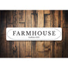 Farmhouse Established Sign, Farm Kitchen Aluminum Sign