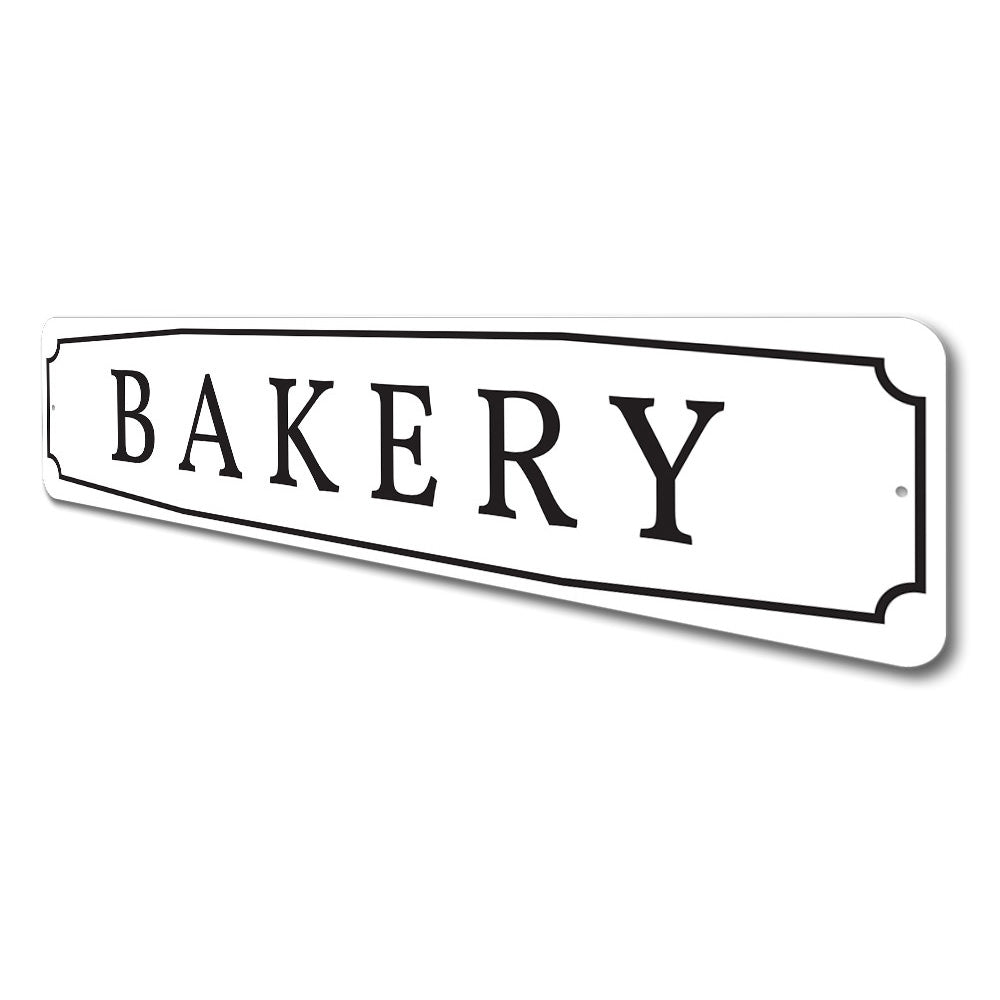 Vintage Bakery Sign, Baker Gift Sign, Home Decor Aluminum Sign