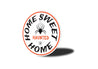 Home Sweet Haunted Home Halloween Sign