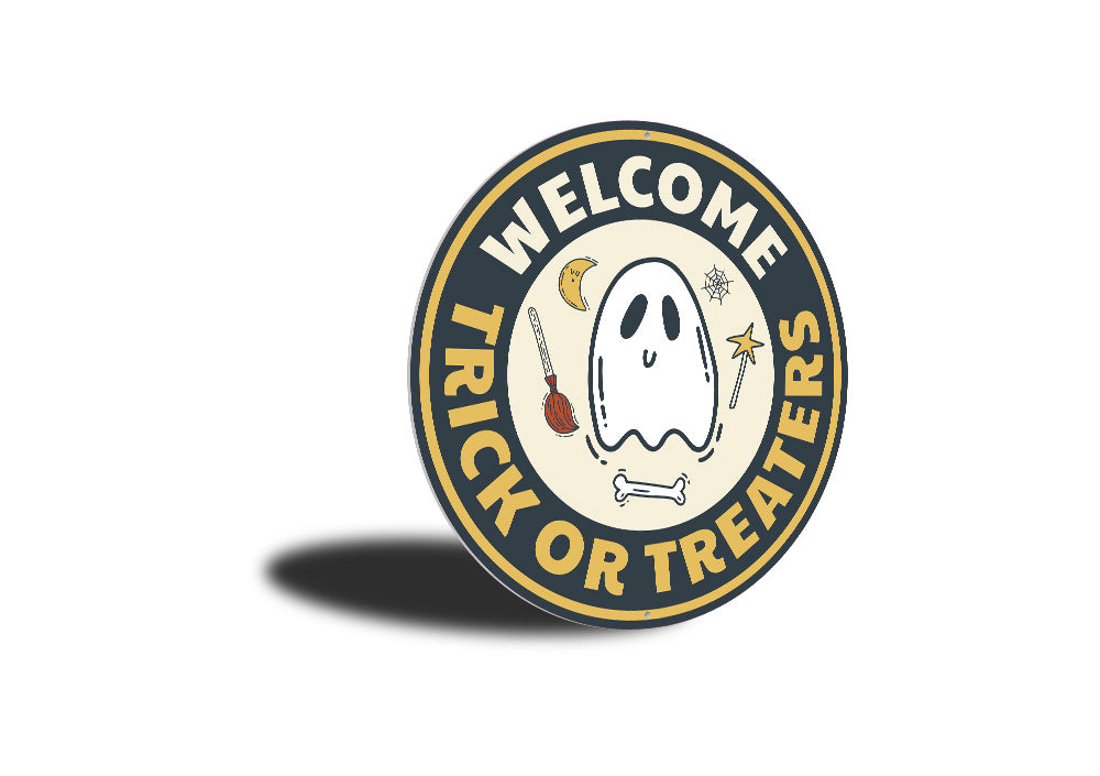 Welcome Trick or Treaters Sign
