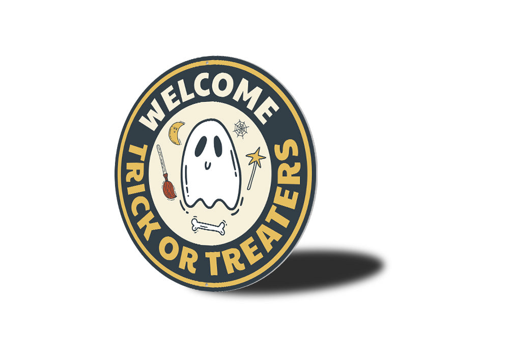 Welcome Trick or Treaters Sign