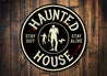 Zombie Haunted House Sign