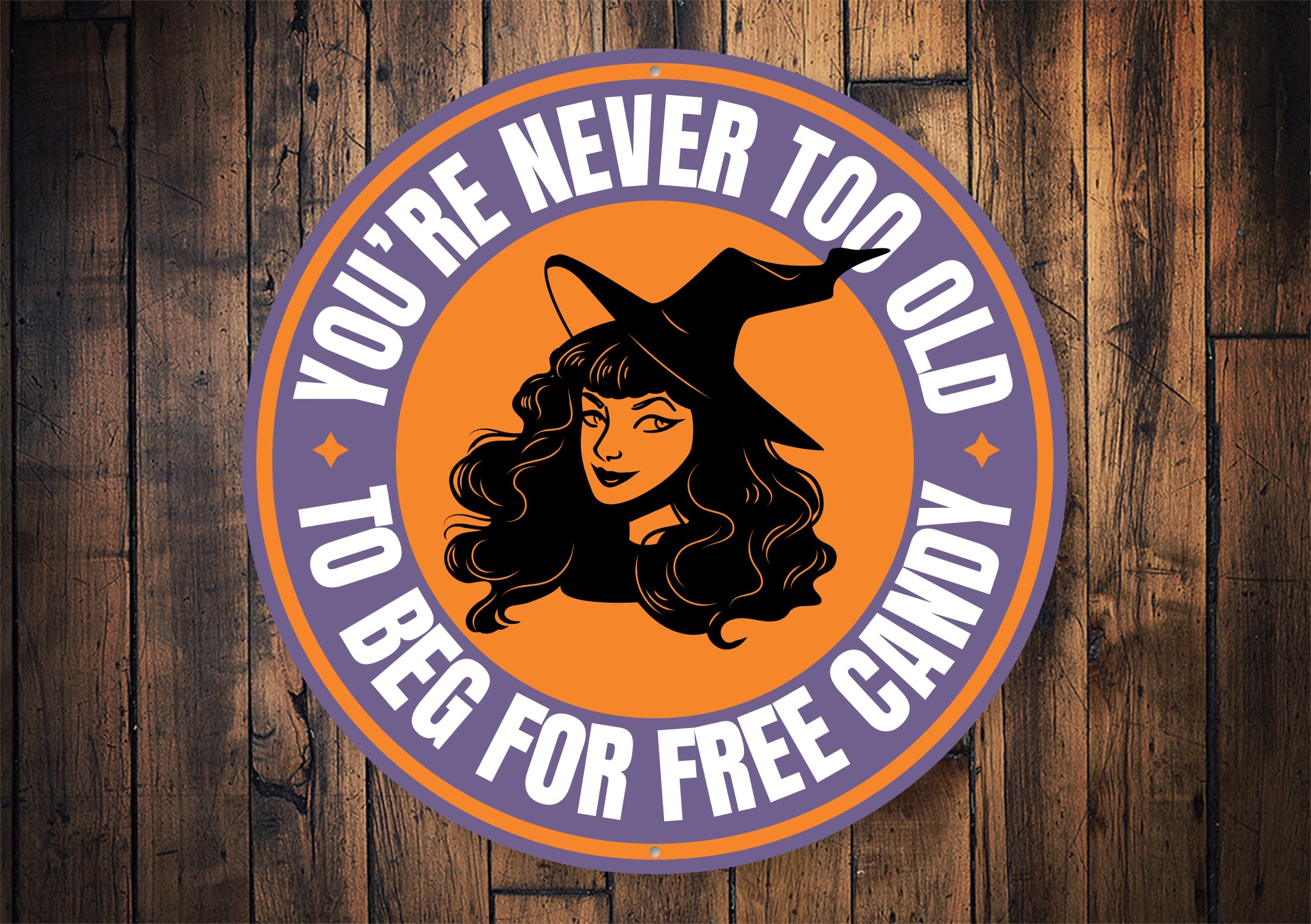Funny Halloween Sign