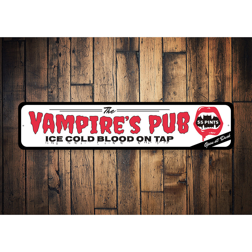 Ice Cold Blood Served at Vampire's Pub