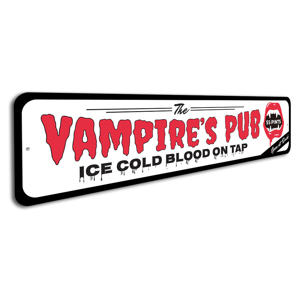 Ice Cold Blood Served at Vampire's Pub