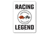 Racing Legend Corvette Sign