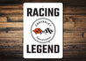 Racing Legend Corvette Sign