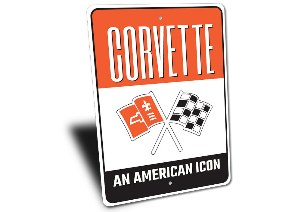 American Icon Corvette Sign