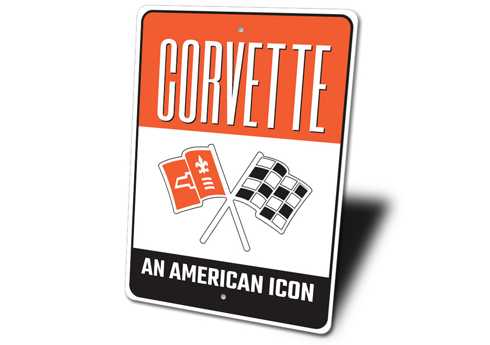 American Icon Corvette Sign