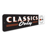 Classics Only Chevy Corvette Sign