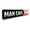 Man Cave Corvette Spoken Here Chevy Sign