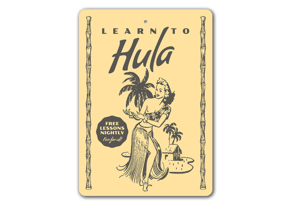 Learn To Hula Sign