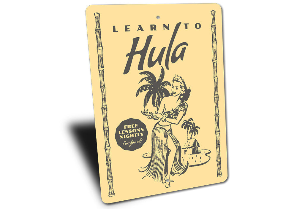 Learn To Hula Sign