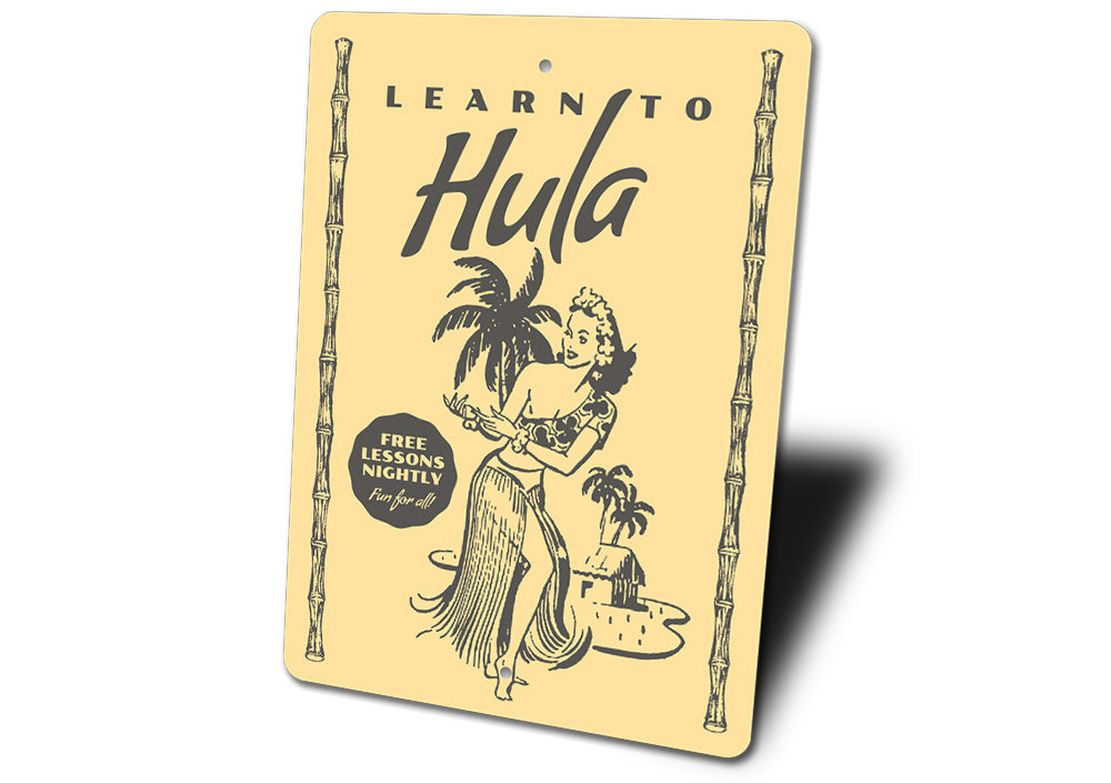 Learn To Hula Sign