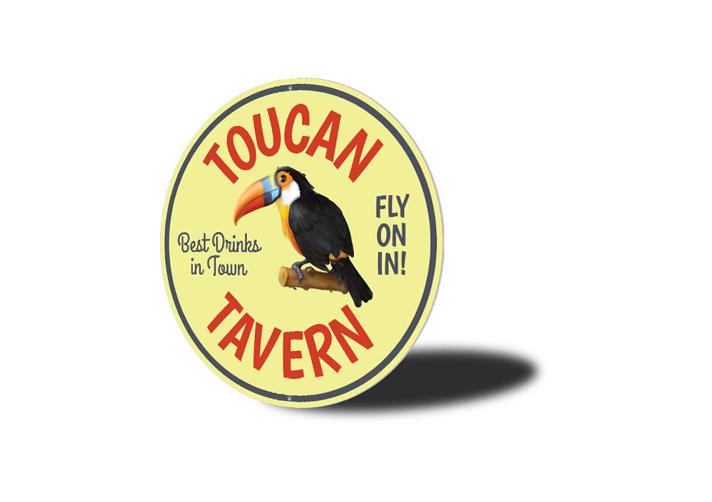 Toucan Tavern Beach Bar Sign