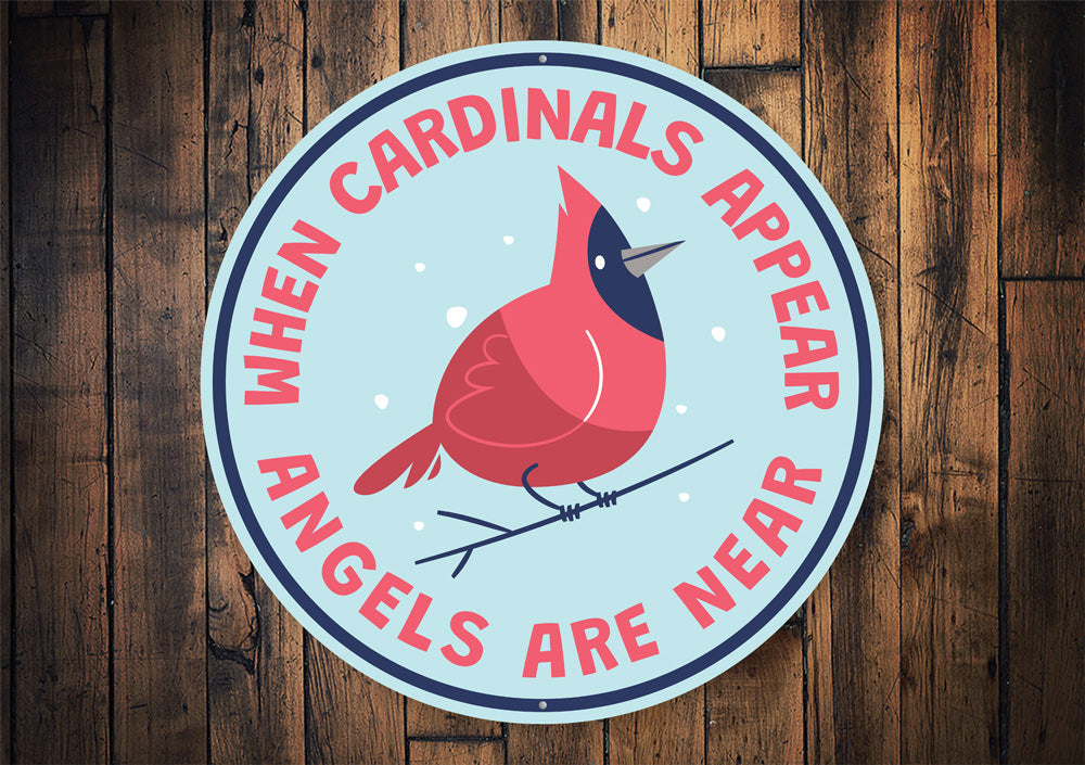 Cardinal Christmas Sign