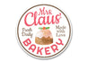 Mrs. Claus' Bakery Sign