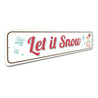 Let It Snow, Decorative Christmas Sign, Holiday Gift Sign
