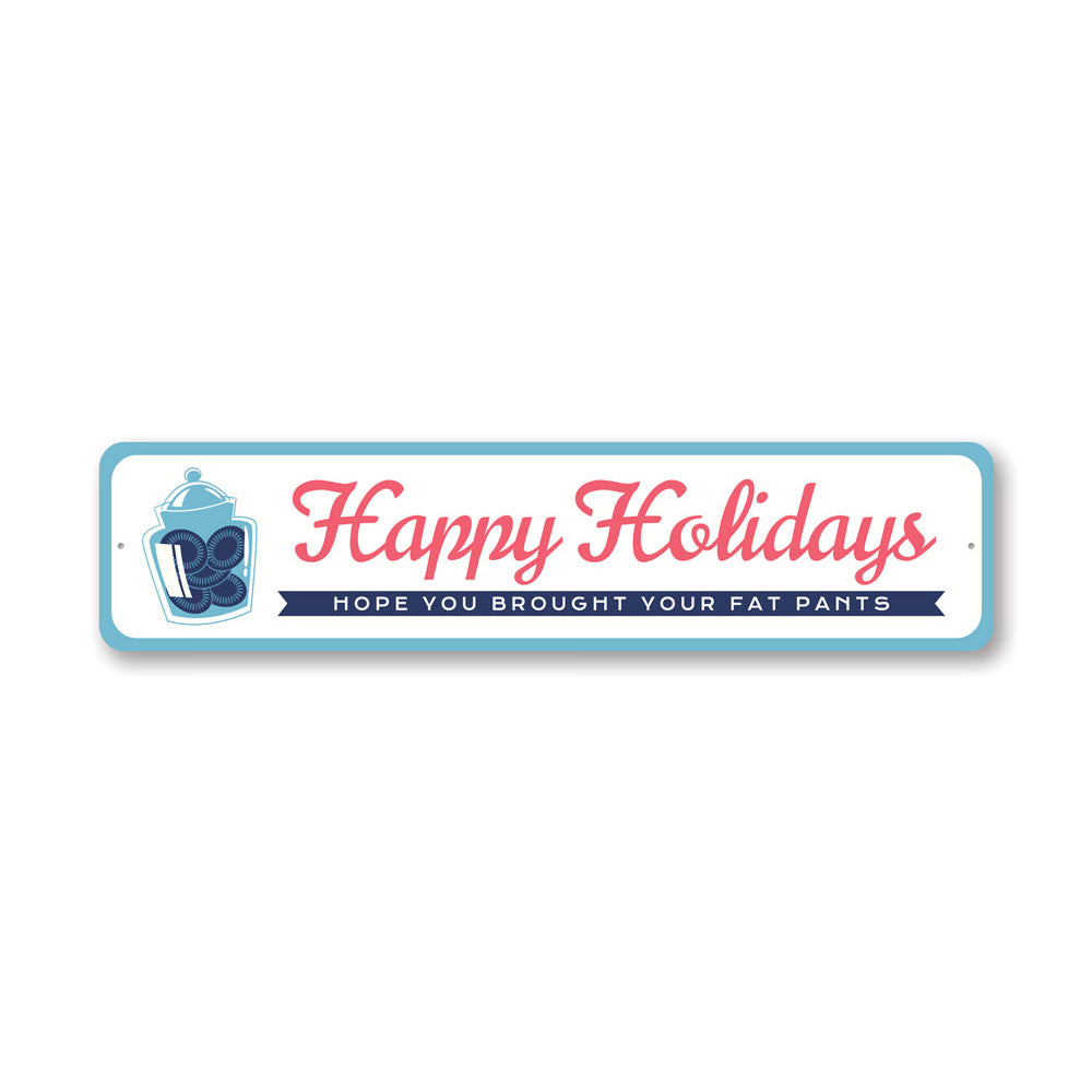 Happy Holidays, Decorative Christmas Sign, Holiday Gift Sign