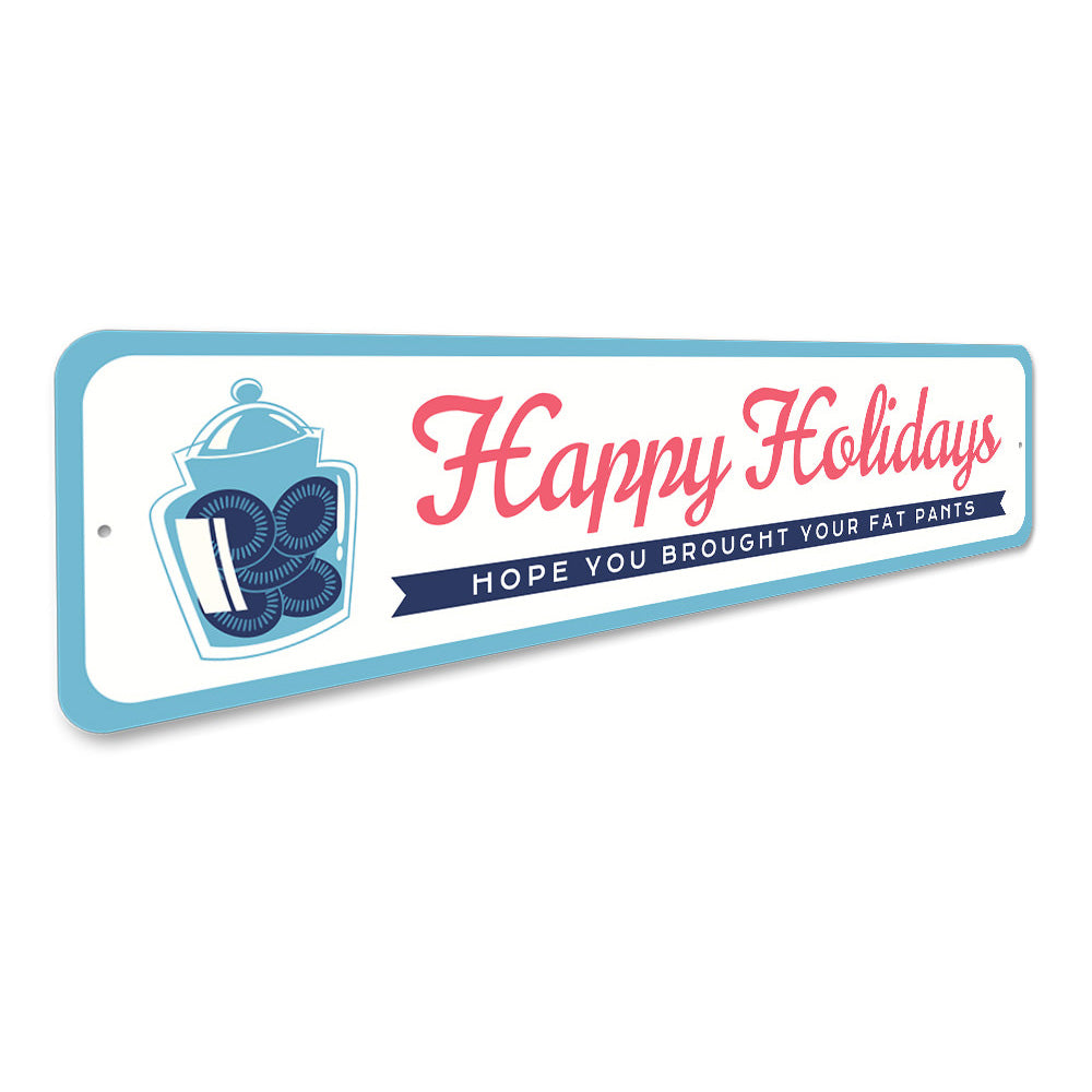Happy Holidays, Decorative Christmas Sign, Holiday Gift Sign