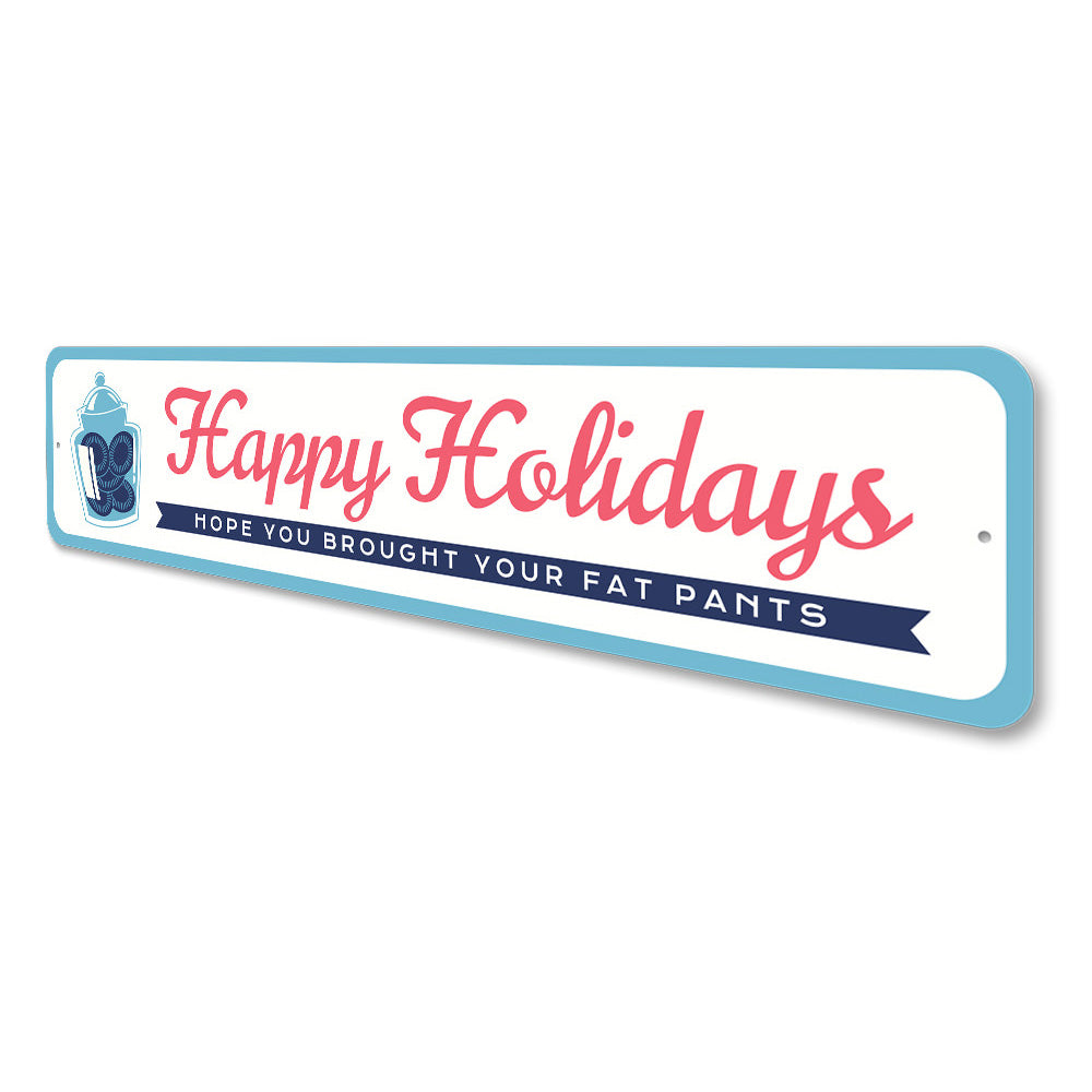 Happy Holidays, Decorative Christmas Sign, Holiday Gift Sign