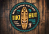 Tiki Hut Sign