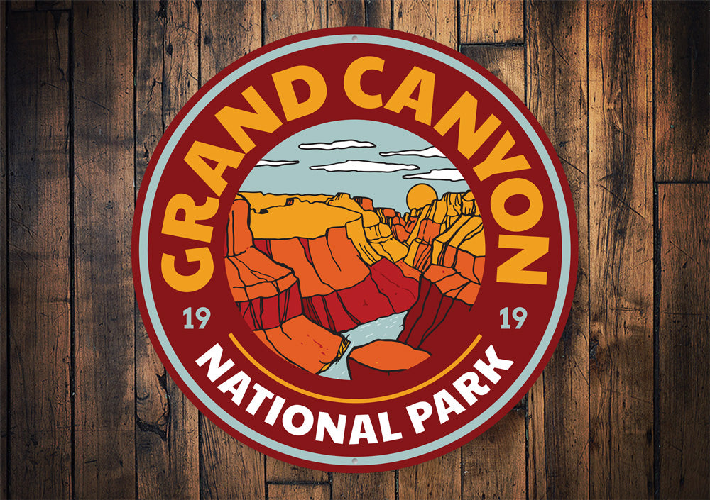 Grand Canyon Circle Sign