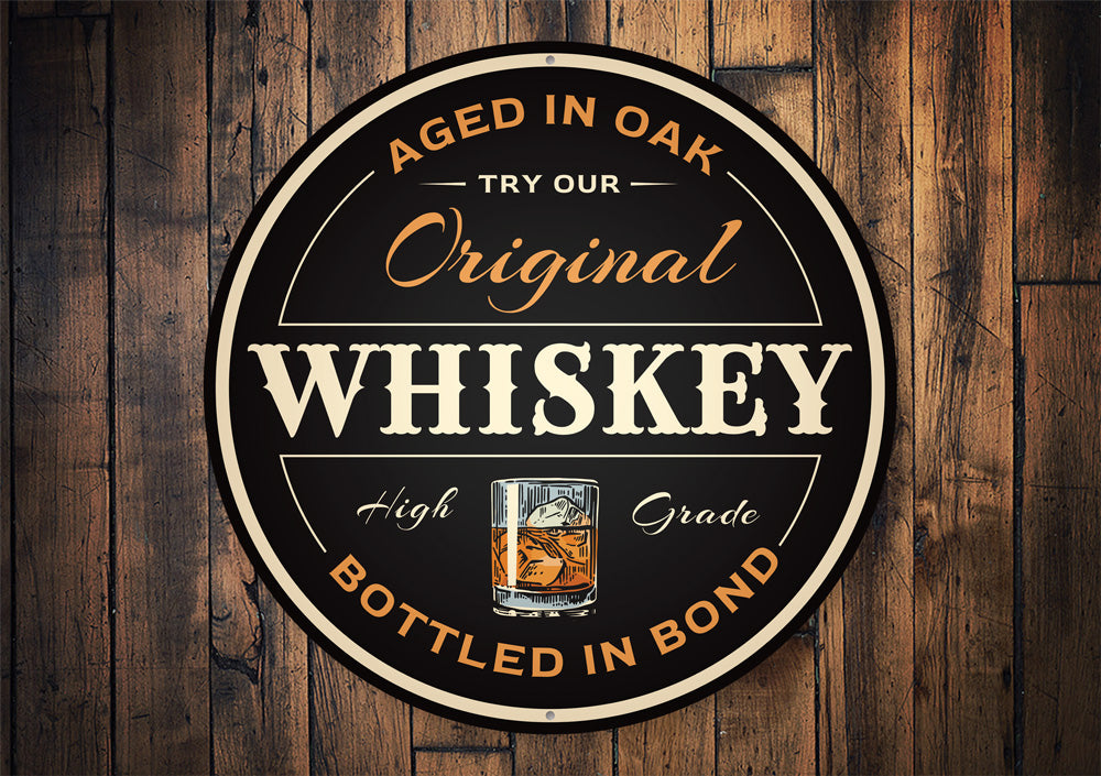 Original Whiskey Bar Sign
