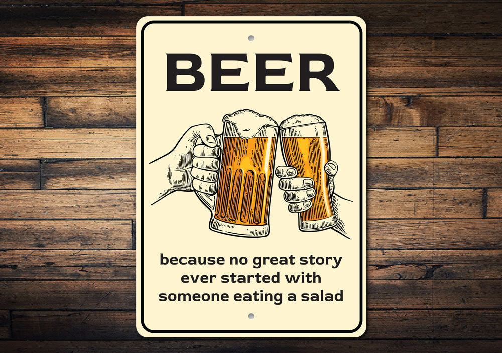 Great Story Beer Sign