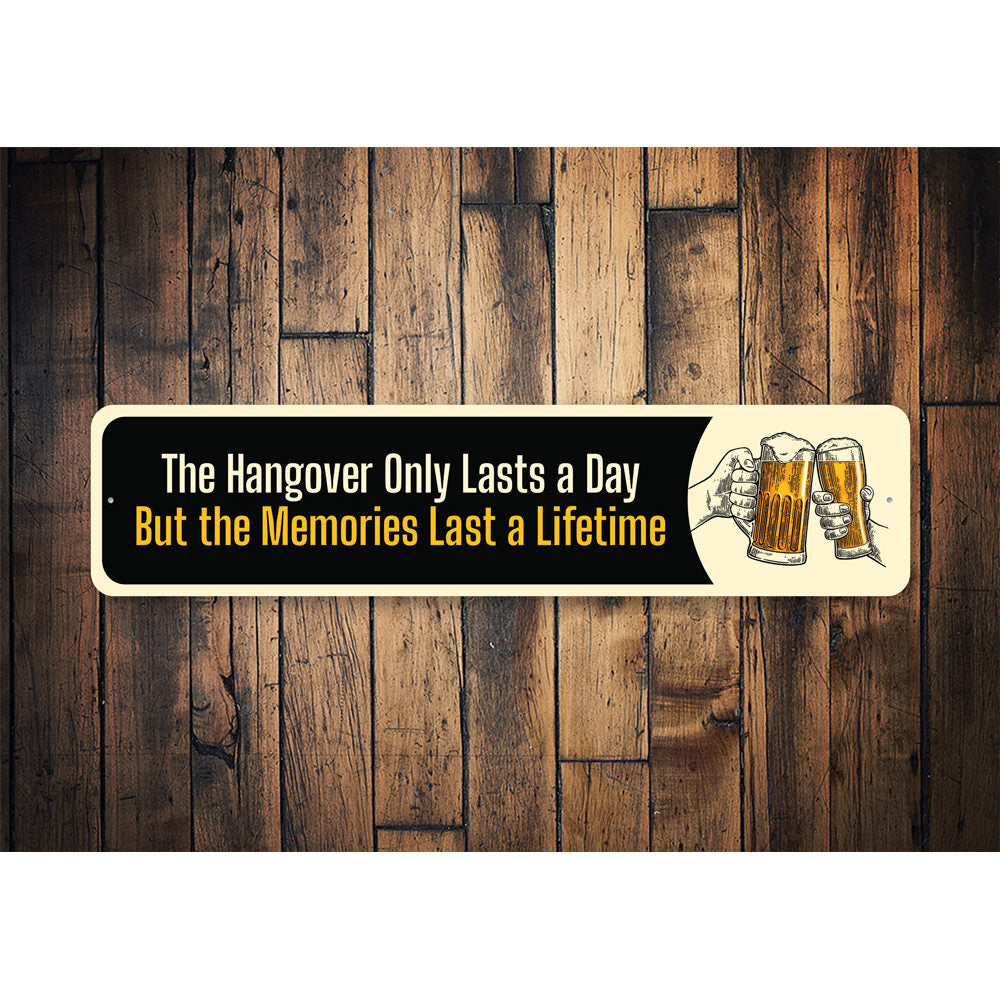 Beer Hangover Sign
