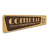 Fresh Brewed Coffee Bar Sign