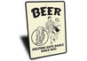 Beer, Helping Guys Dance Sign